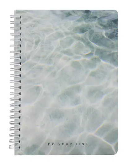 Книга для записей А5 166л "DoYourLine. Поток вдохновения", точка, тв. обл - фото 1