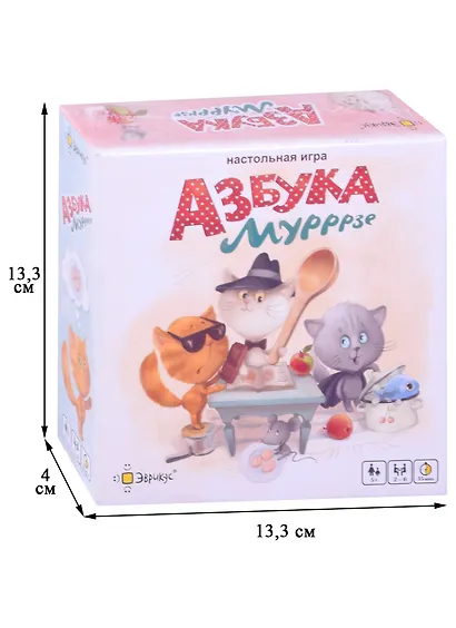 Игра настольная "Эврикус"   "Азбука Мурррзе" - фото 2