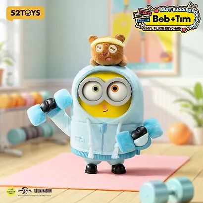 Коллекционный брелок с подвесом Bob & Tim, серии "Лучшие друзья навсегда", 16см, 12-52TOYS-202603, Blind Box, 52 Toys, 15+ - фото 7