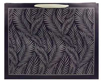 Пакет А3+ 40*50*15 "Blue Palma" нейтр., бум.мат.ламинат - фото 2