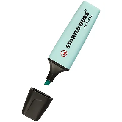 Текстовыделитель «Boss Original Pastel» бирюзовый 2-5 мм, Stabilo - фото 2