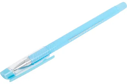Набор шариковых ручек синих 0,7 мм, ULTRA-20 Stick Pastel, Erich Krause, 4 штуки - фото 4