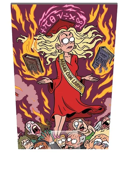 Настольная игра ТМ Hobby World Эпичные схватки боевых магов: Лютый дебош в Адской школе 915321 - фото 12