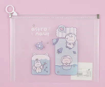 Папка на молнии А5  "Астронавт" ассорти - фото 6