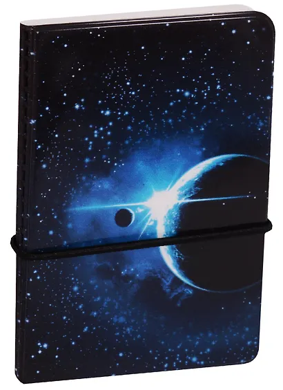 Визитница Космос Планеты на синем фоне (В2016-016) - фото 2