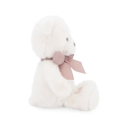 Мягкая игрушка Тёпа с бантом (25см) (белый) (4/32) (OT8017/25-2) - фото 2
