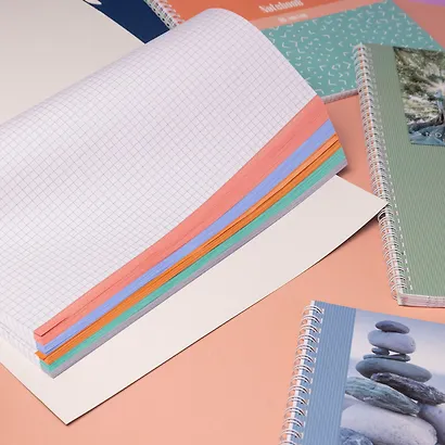 Тетрадь А4 80 листов, клетка, "Прикосновение к природе", в ассортименте - фото 5