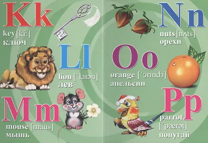 Английский алфавит в картинках - фото 4