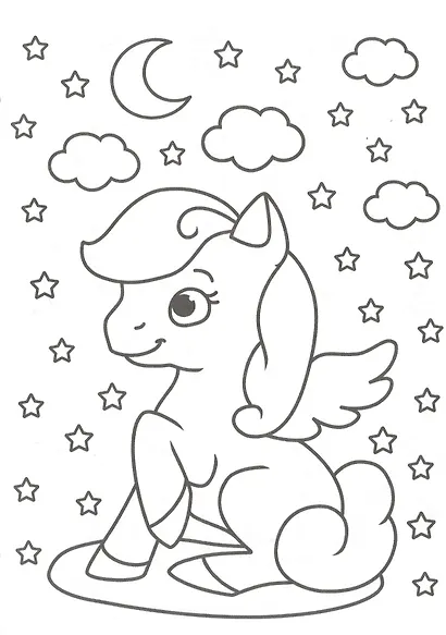 РАСКРАСКА А5 эконом. ПОНИ - фото 5