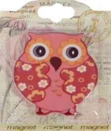 Магнит Сова (керамика) - фото 1
