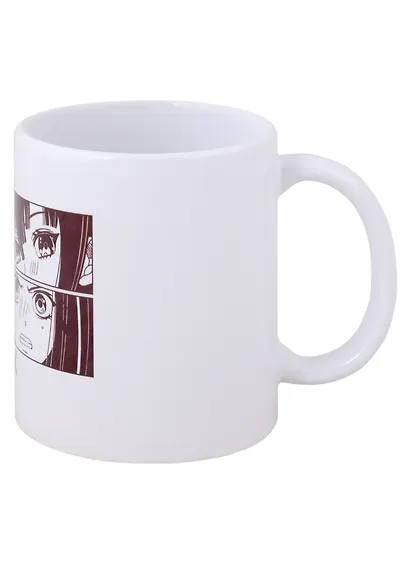 Кружка Аниме Лица 4 кадра (керамика) (330мл) - фото 2