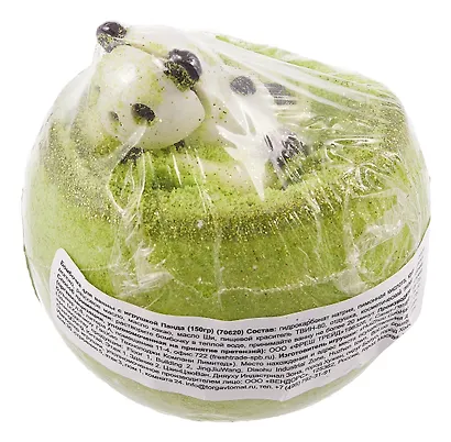 Бомбочка для ванны с игрушкой "Панда" (150г), Lafilaf - фото 3