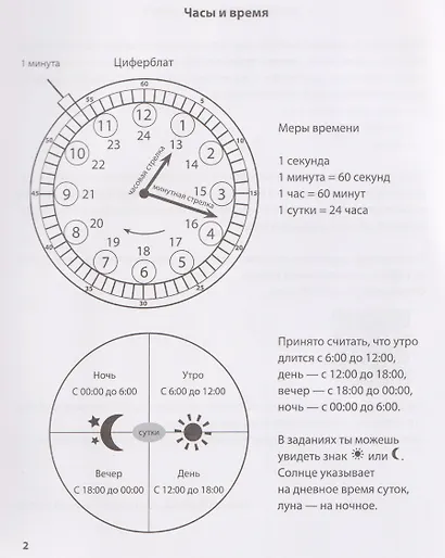 Математика. Учим время. 1-4 классы. Тренажёр - фото 3