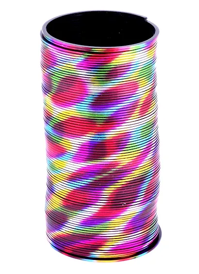 Головоломка Пружинка узор металлик (d.7,5см) (15см) (коробка) (12-01976-A215-8) - фото 11