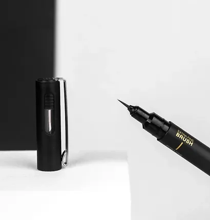 Линер черный "PIN" EF brush (очень тонкая кисть), толщина линии 0.15 - 2.5, UNI - фото 3