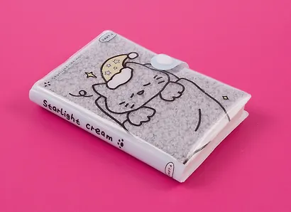 Записная книжка А7, 96 листов, нелинованная, "Сонные котики", в ассортименте - фото 11