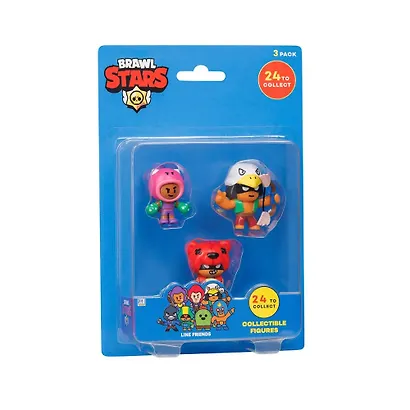 Коллекционная фигурка Brawl Stars, Роза, Бо и Нита, (5см), (BRW2020А) - фото 1
