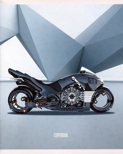 Тетрадь в клетку Listoff, "Мотогонка", 48 листов, в ассортименте - фото 4