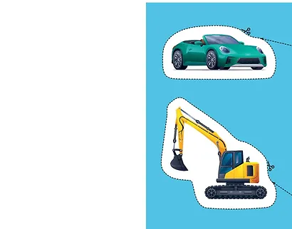 Мои первые вырезалки. Машинки 3+ - фото 11