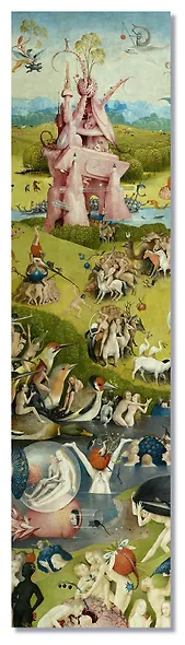 Закладка с резинкой. Босх - фото 2