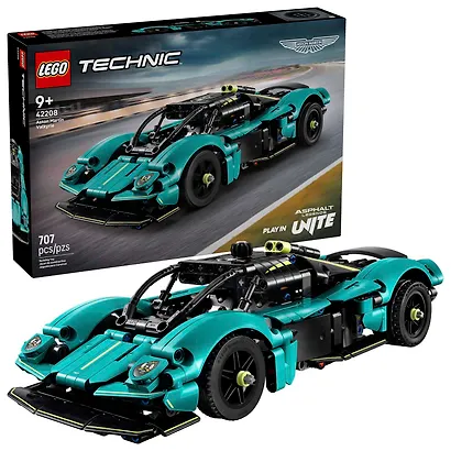 42208 Конструктор детский LEGO Technic Спорткар Aston Martin Valkyrie, 707 деталей, возраст 9+ - фото 1