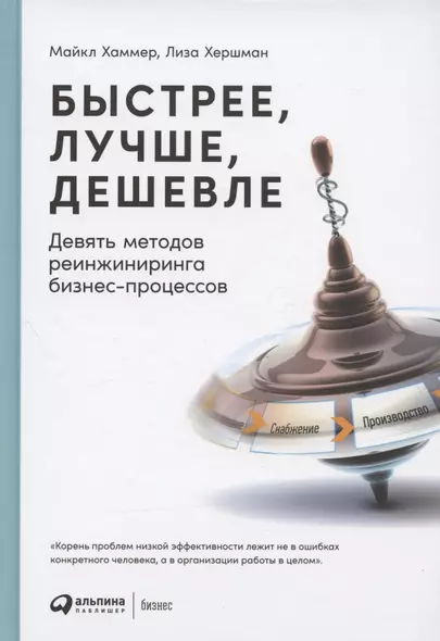 Быстрее, лучше, дешевле: Девять методов реинжиниринга бизнес-процессов - фото 1