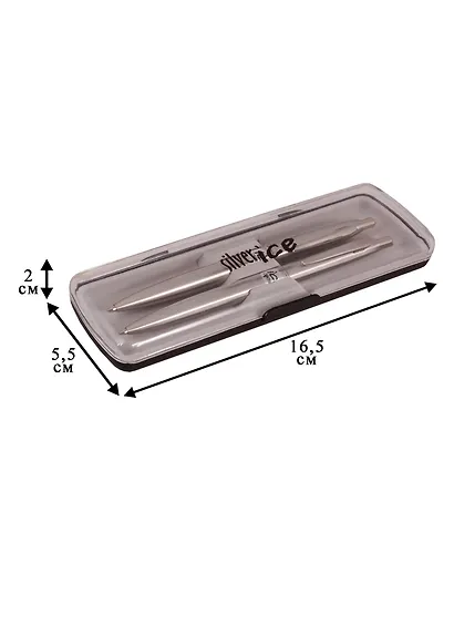 Подарочный набор Centrum, Silver Ice, ручка шариковая и карандаш механический - фото 4