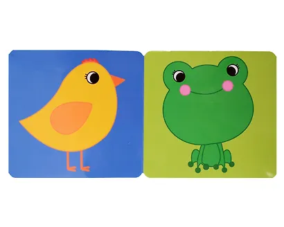 Развиваем зрение. Голубая. Книжка-гармошка - фото 3