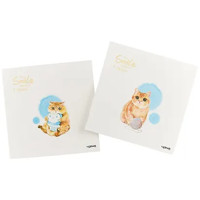 Скетчбук «Рыжий кот», 21 х 21 см, 80 листов - фото 3