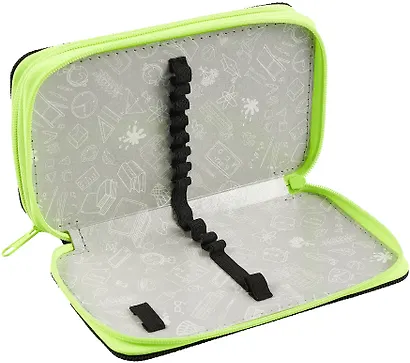 Пенал 2 отделения "Футбол ON" 19*11, молния - фото 5