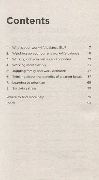 Balance Your Life and Work: How to get the best from your job and still have a life - фото 2