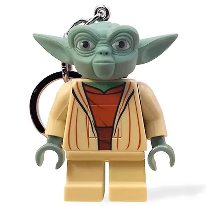 LGL-KE11H Брелок-фонарик для ключей LEGO Star Wars - Yoda (Йода), возраст 6+ - фото 4