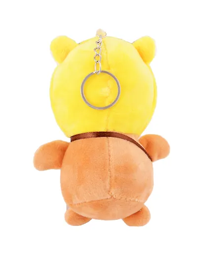 Брелок Бурундук в шапочке (текстиль) (12см) - фото 2