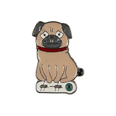 Значок Pin Joy Мопс фр-фр (металл) (12-08599-012) - фото 2