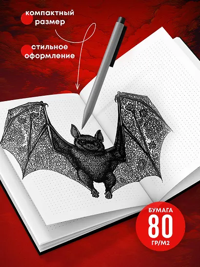 Блокнот в точку. Dracula Journal (А5, 64 л.) - фото 4