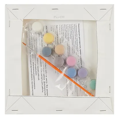 Набор для детского творчества LORI. Картина по номерам на холсте на подрамнике "Фея на поляне" - фото 4