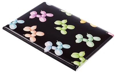 Обложка для паспорта Дутые собачки паттерн (синий) - фото 3