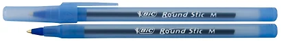 Ручка шариковая Bic, Round Stic, синяя 1 мм - фото 1