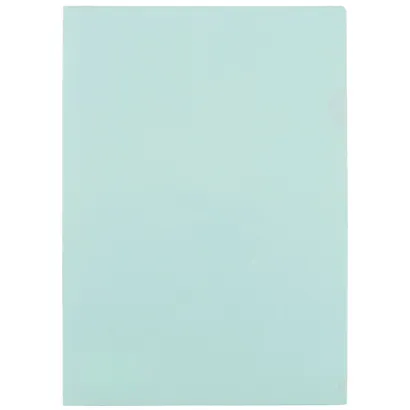 Папка-уголок А4 "Pastel" глянцевая, пластик 0.18мм, ассорти - фото 4