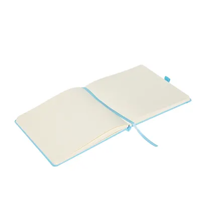 Скетчбук 20*20 80л "Sketchmarker"  небесно-голубой, 140г/м2, слоновая кость, тв.обл. - фото 3