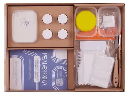 Набор для созданию текстурной картины 30х40см "Рельефика", цвет пастельный - фото 5