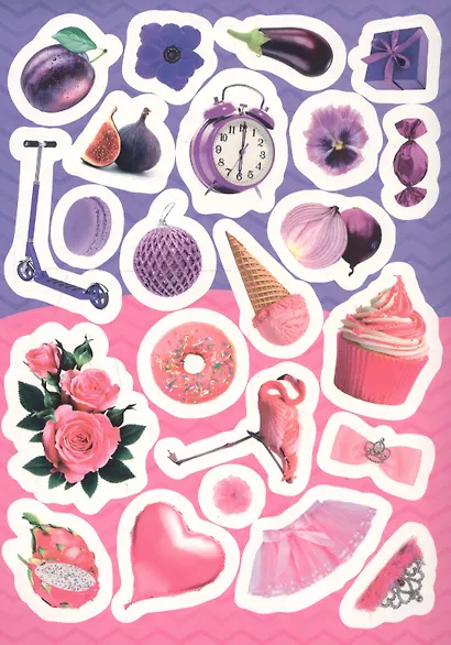 100 наклеек. Цвета - фото 3