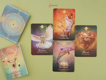 The Spirit Animal Oracle. Духи животных. Оракул (68 карт и руководство в подарочном оформлении) - фото 8
