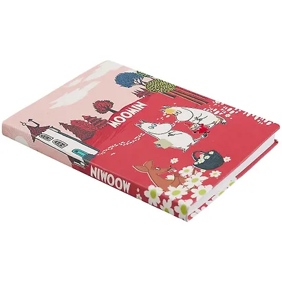Блокнот MOOMIN Муми-тролль и Фрекен Снорк на цветочной поляне (192стр) - фото 2