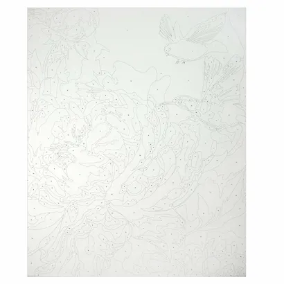 Картина по номерам "Розовый цветок" 40х50 см - фото 4