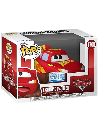 Фигурка Funko POP! Disney Cars Lightning McQueen SS (Exc) (1708) (Fun91920) - фото 2