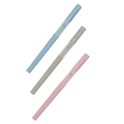 Ручки гелевые синие 12 штук "Spring" 0,7 мм, в ассортименте, Yoi - фото 7