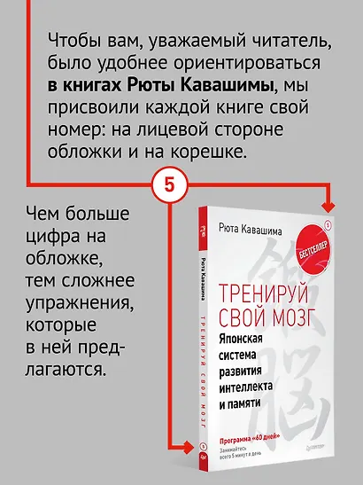 Тренируй свой мозг. Японская система развития интеллекта и памяти. Продвинутая версия - фото 4