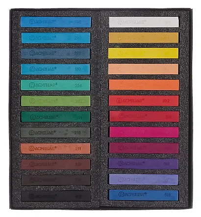 Пастель сухая 24цв художественная, к/к, ACMELIAE - фото 2