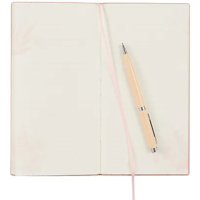 Записная книжка А6 96л розовая, мягкий переплет, стикеры+скрепки+брелок в комплекте, тонир.блок - фото 5